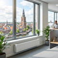 Uitzicht vanuit kantoor